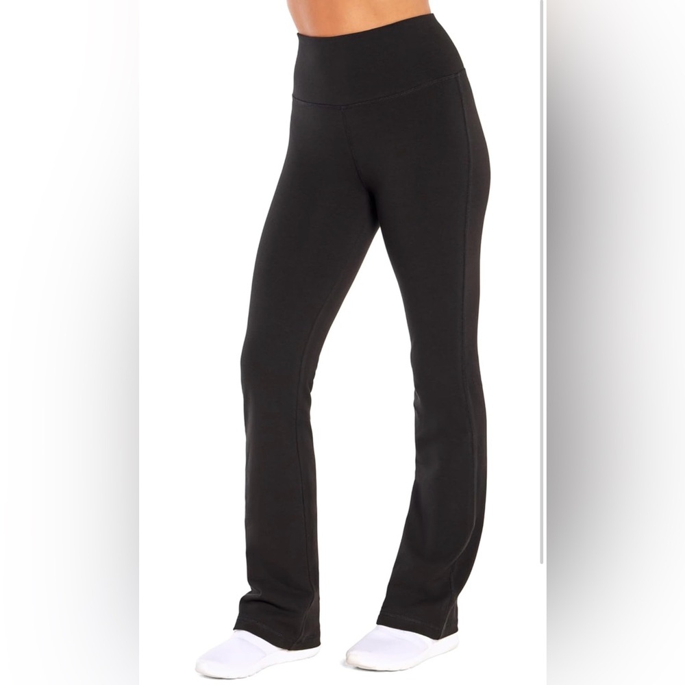 Marika Women's Carrie Tummy Control Bootleg Stretch Yoga Pants Shapetek NWT L